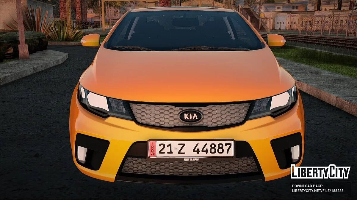 Kia Forte Taxi Bagdá / GTA San Andreas