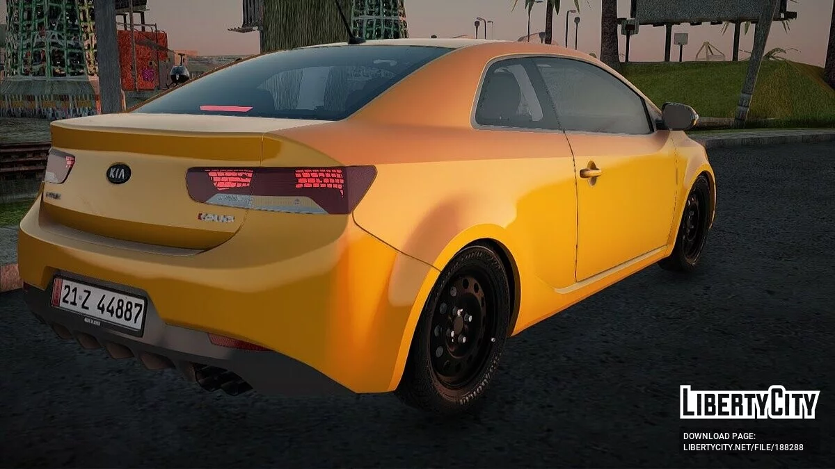 Kia Forte Taxi Bagdá / GTA San Andreas