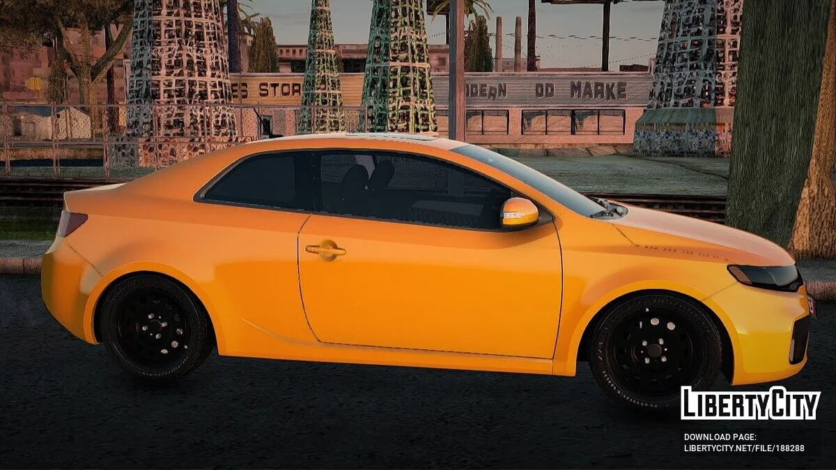 Kia Forte Taxi Bagdá / GTA San Andreas