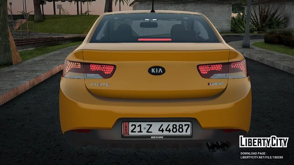 Kia Forte Taxi Bagdá / GTA San Andreas