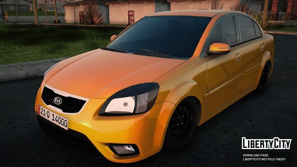 Kia Rio Taxi Baghdad / GTA San Andreas