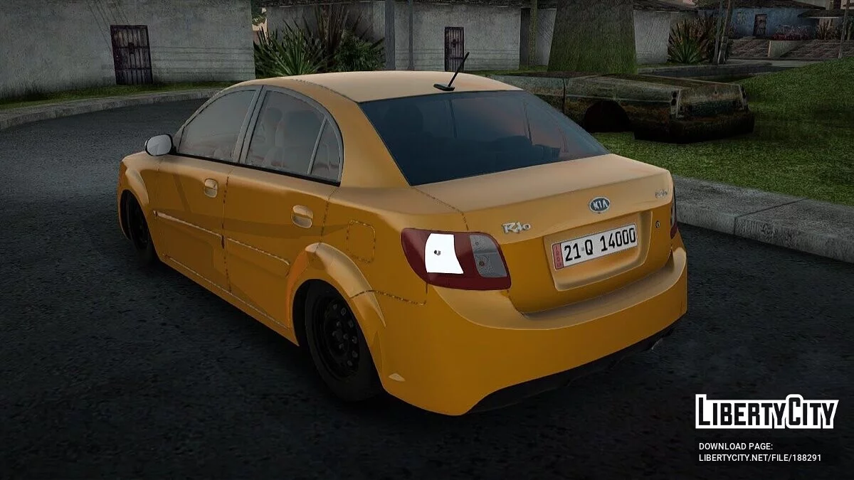 Kia Rio Taxi Baghdad / GTA San Andreas