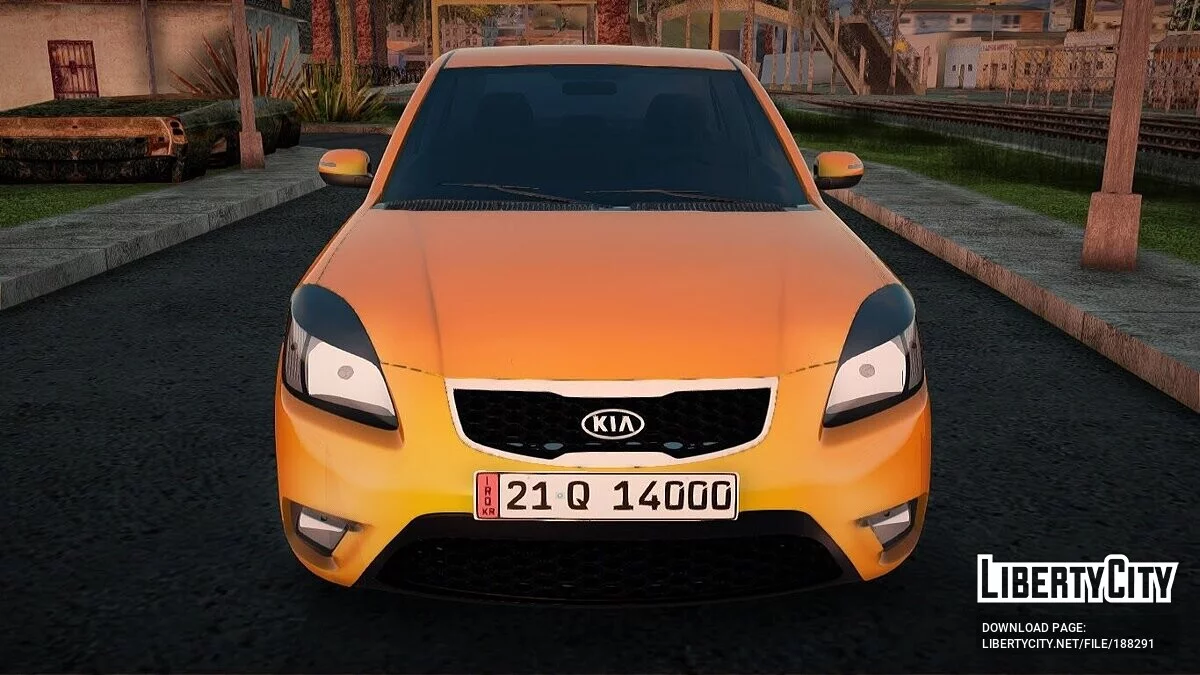 Kia Rio Taxi Baghdad / GTA San Andreas