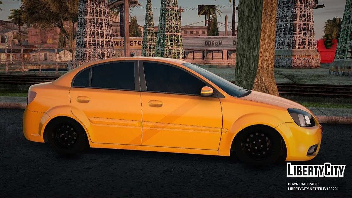 Kia Rio Taxi Baghdad / GTA San Andreas