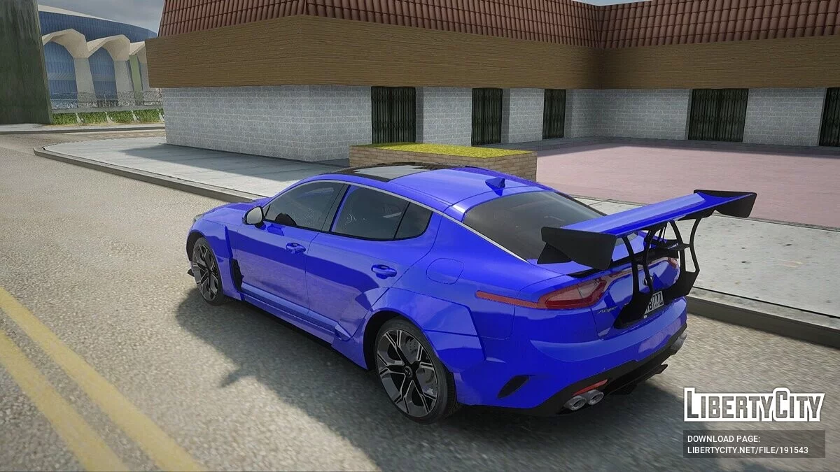 Kia Stinger GT / GTA San Andreas