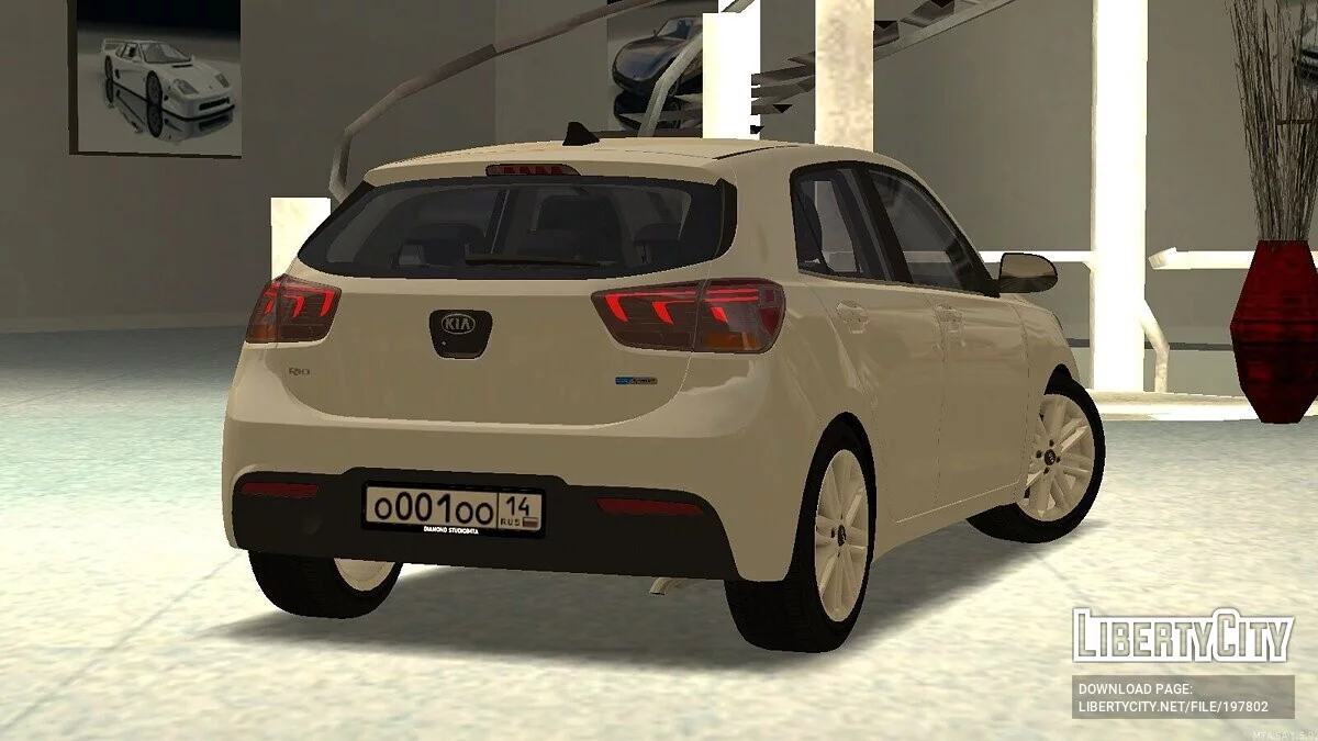 Kia Rio + CCD / GTA San Andreas