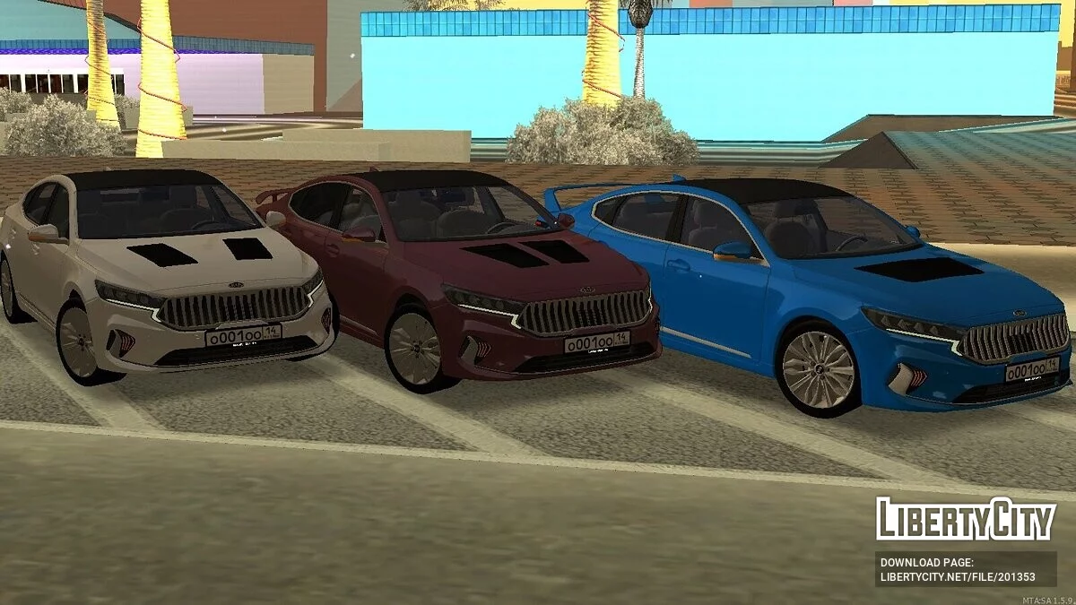 Kia K7 2020 + CCD / GTA San Andreas