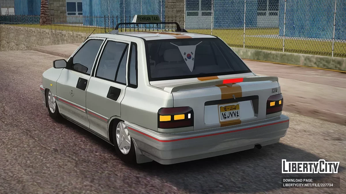 Kia Pride Таксі Корея Класичне / GTA San Andreas