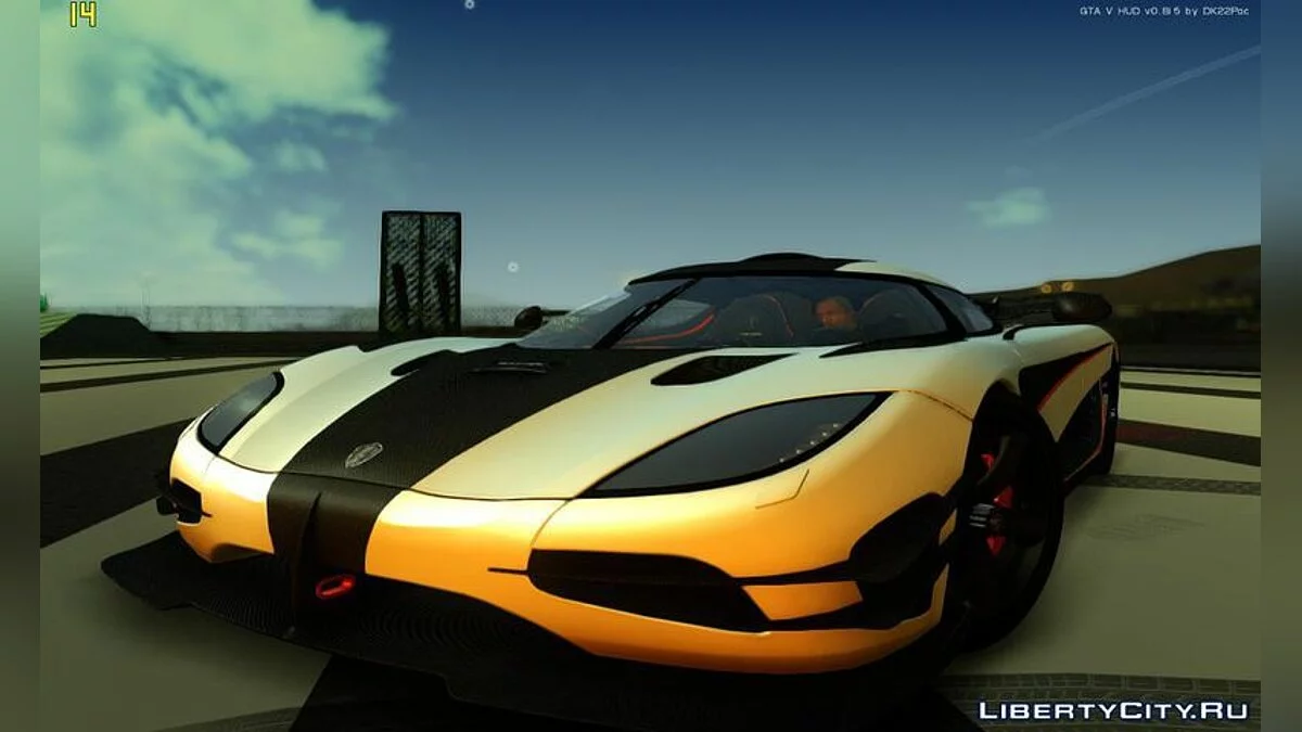 Koenigsegg One:1 v2 / GTA San Andreas