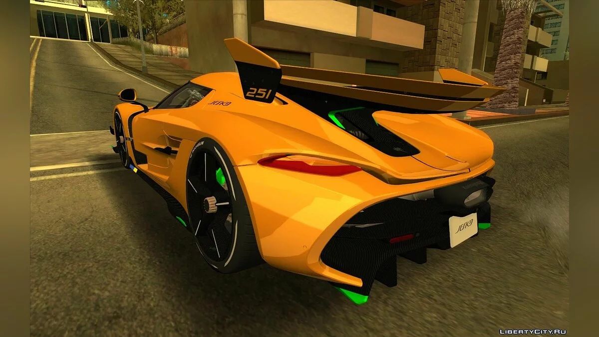 Koenigsegg Jesko / GTA San Andreas
