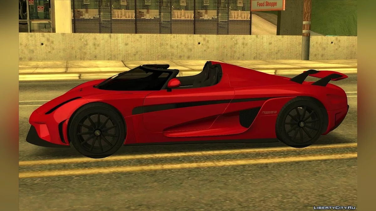 Koenigsegg Regera / GTA San Andreas
