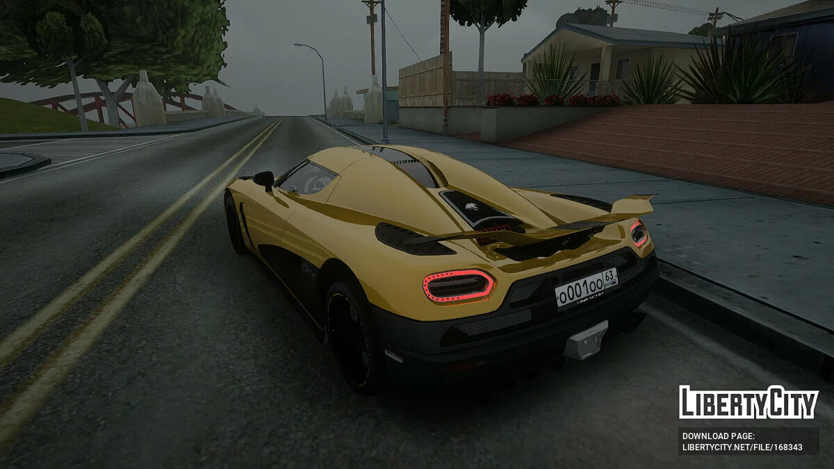 Koenigsegg Agera / GTA San Andreas