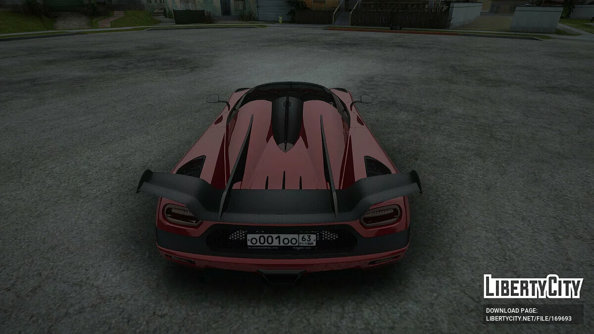 Koenigsegg Agera / GTA San Andreas