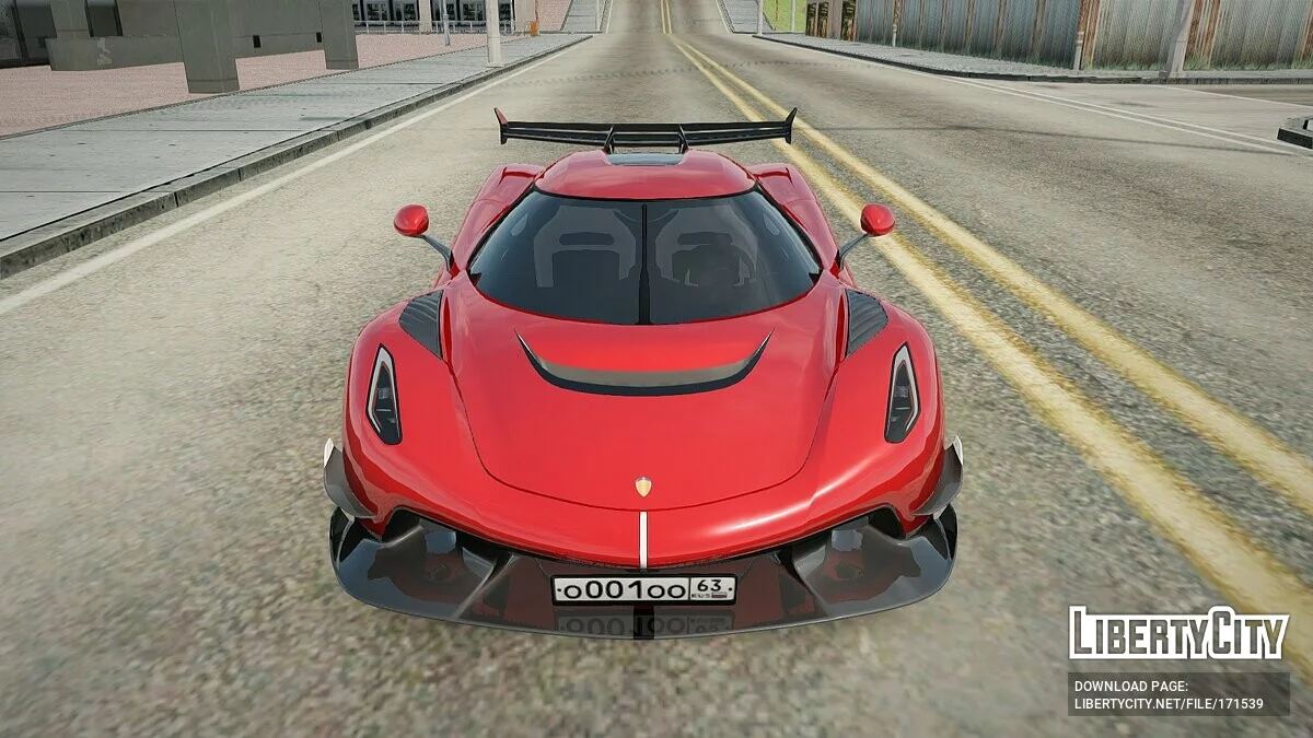 Koenigsegg Jesko / GTA San Andreas