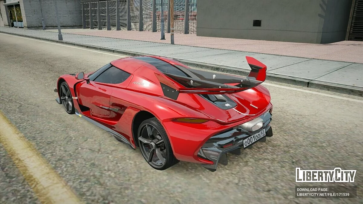 Koenigsegg Jesko / GTA San Andreas