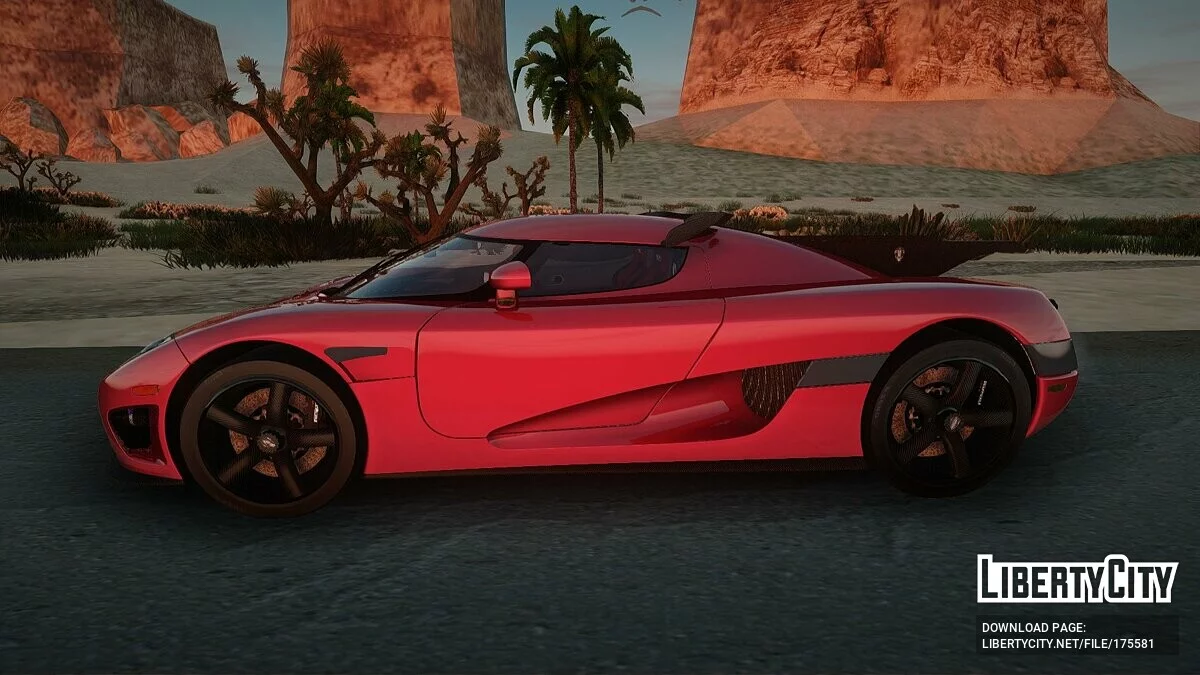 Koenigsegg CCX Gaya Versi Panas / GTA San Andreas