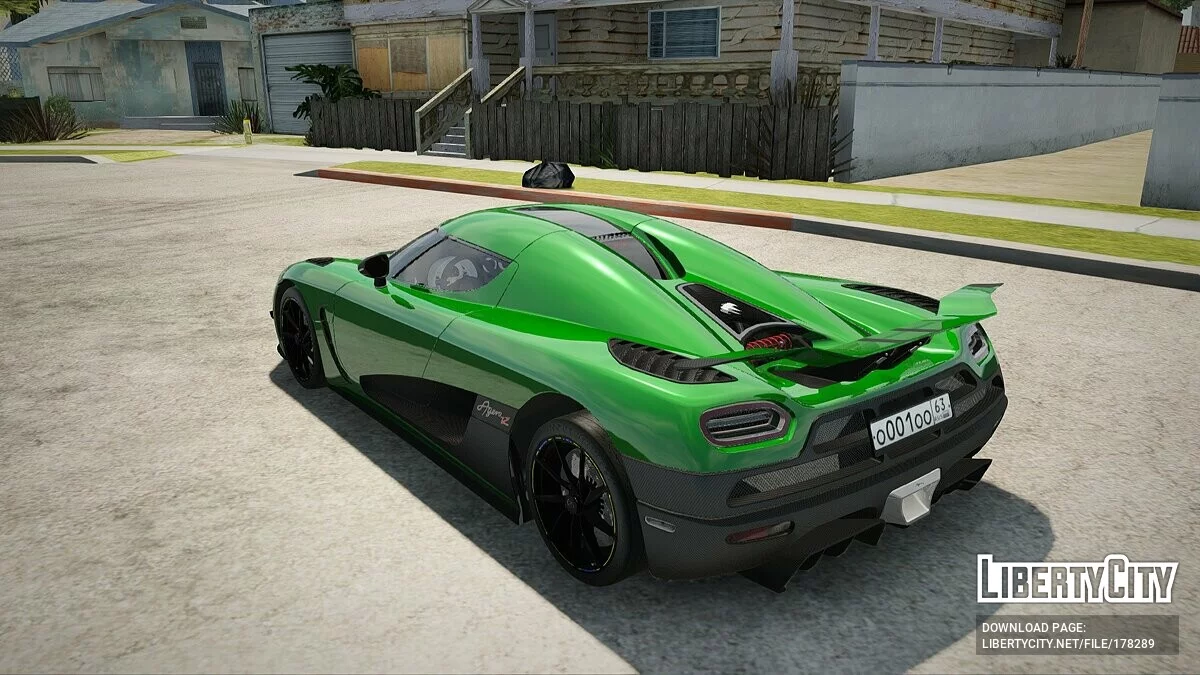 Koenigsegg Agera R / GTA San Andreas