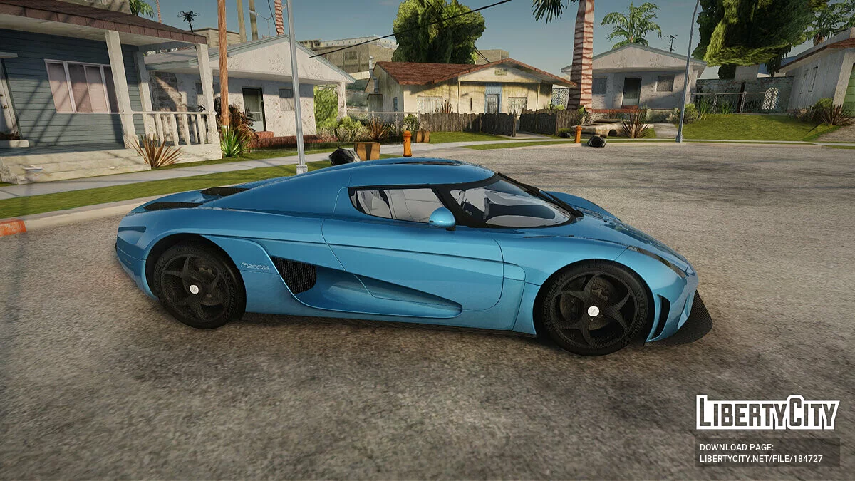 Koenigsegg Regera / GTA San Andreas