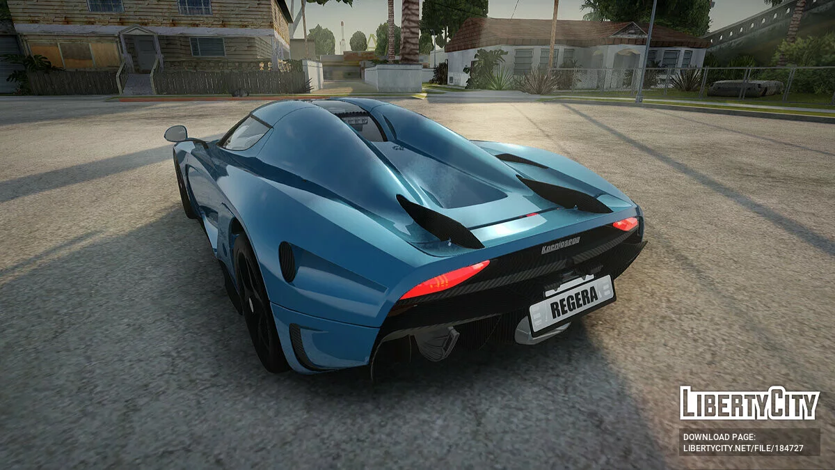 Koenigsegg Regera / GTA San Andreas