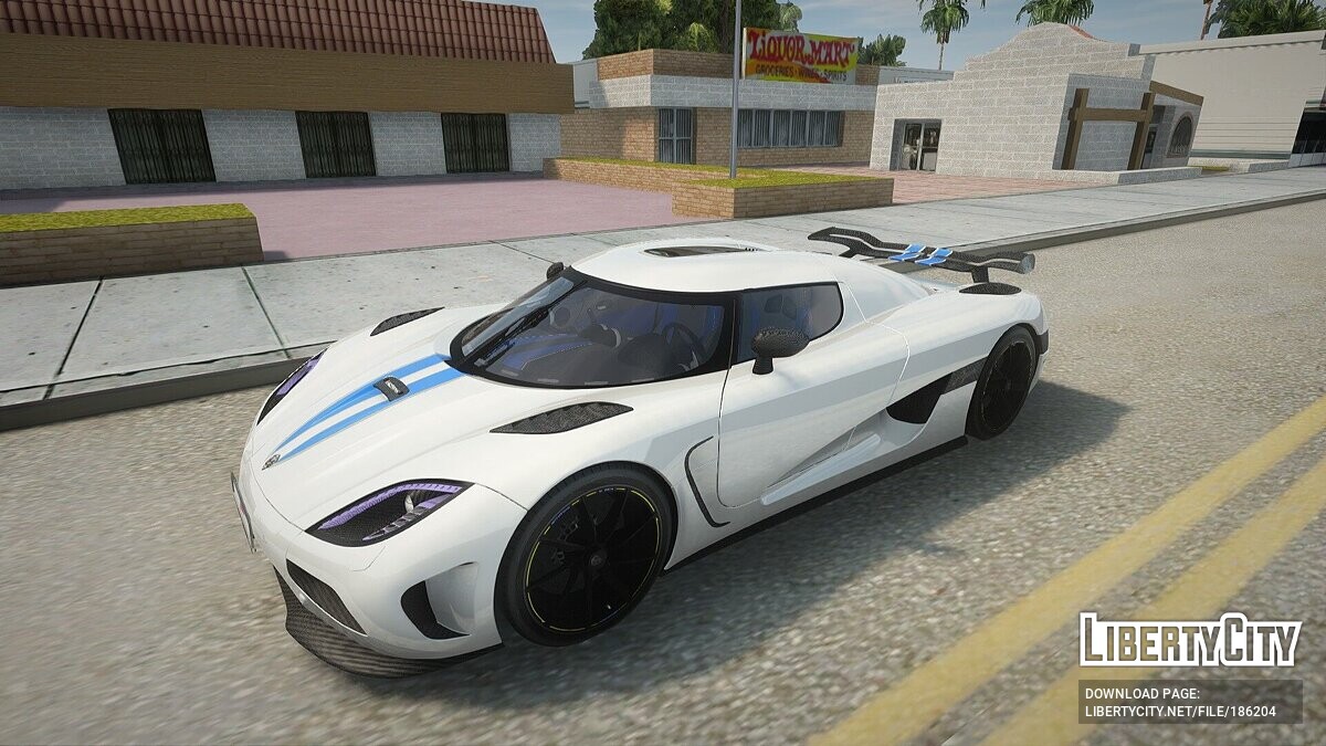 Скачать Koenigsegg Agera R для GTA San Andreas