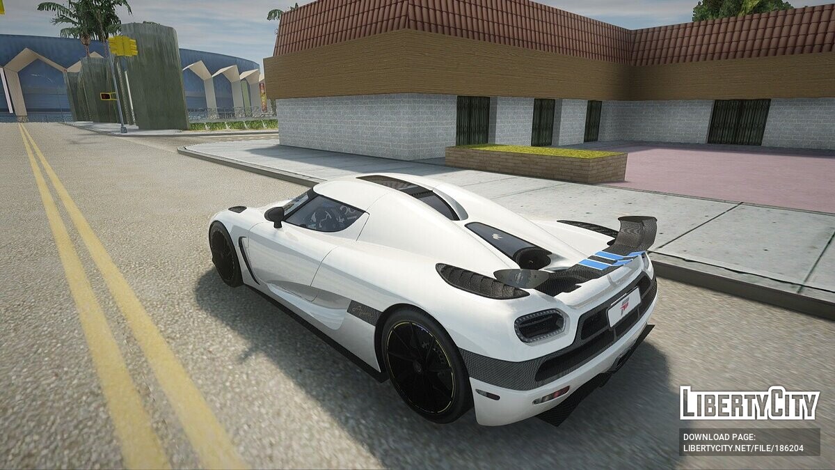 Скачать Koenigsegg Agera R для GTA San Andreas