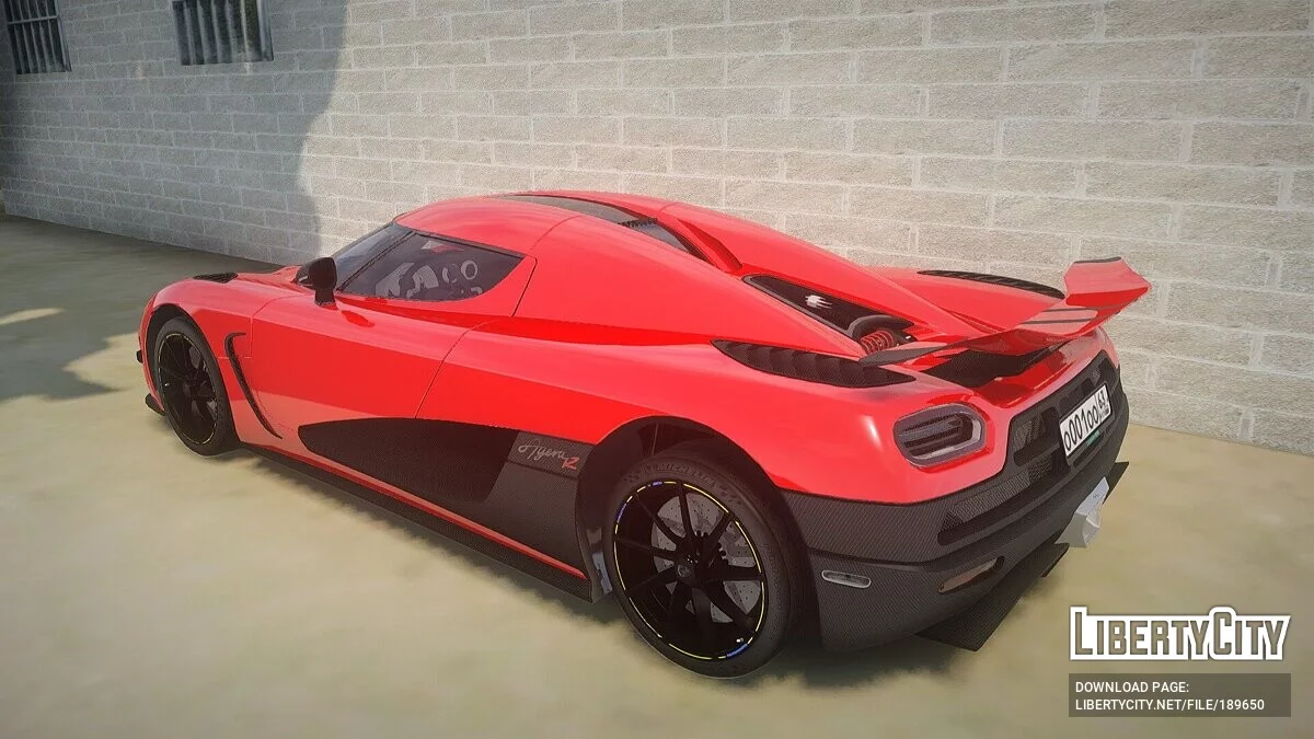 Koenigsegg Agera R / GTA San Andreas
