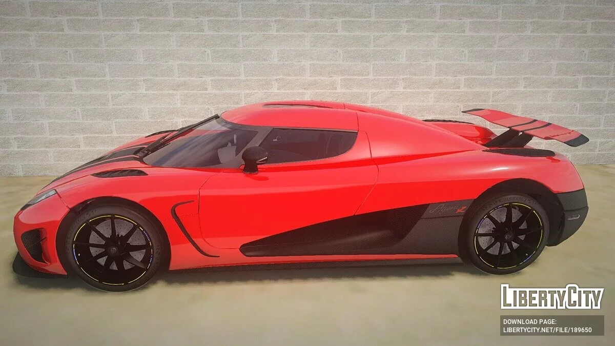 Koenigsegg Agera R / GTA San Andreas