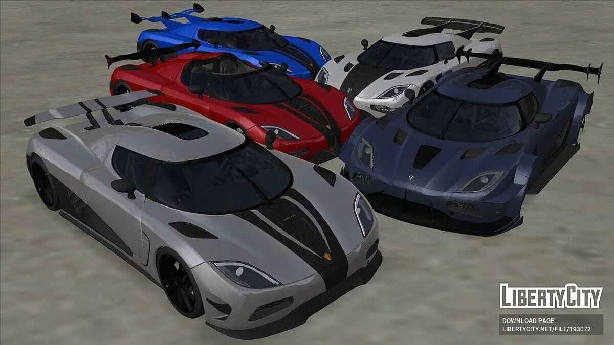 Koenigsegg Agera + CCD / GTA San Andreas