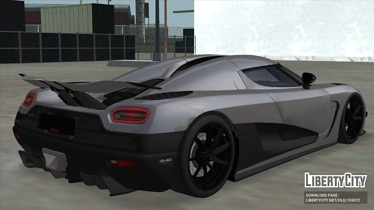 Koenigsegg Agera + CCD / GTA San Andreas