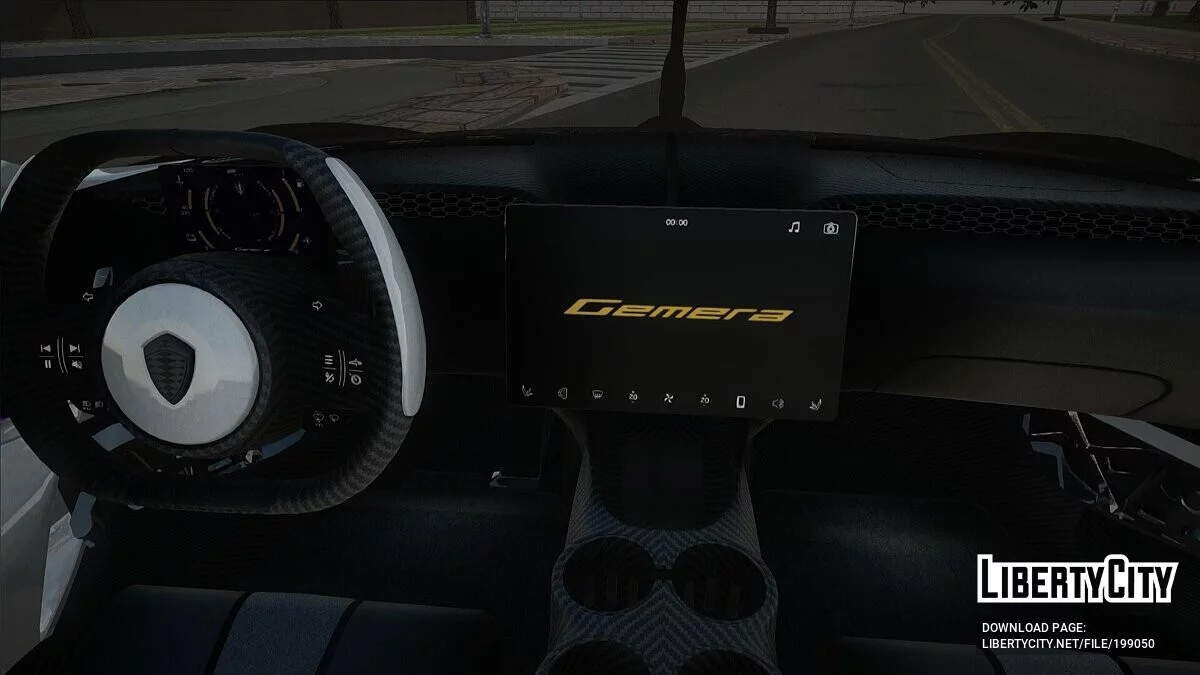 Koenigsegg Gemera Badan Lebar / GTA San Andreas