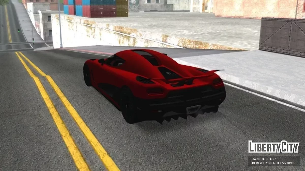 Koenigsegg Agera R / GTA San Andreas