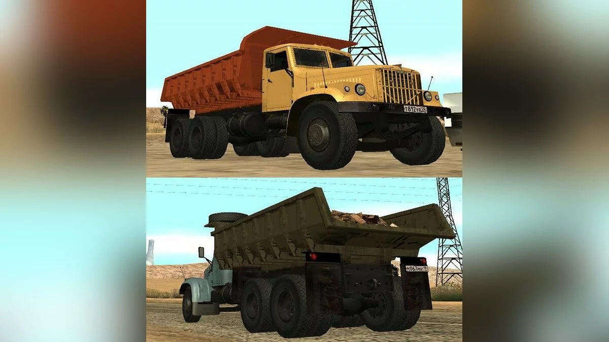 KrAZ-256 / GTA San Andreas