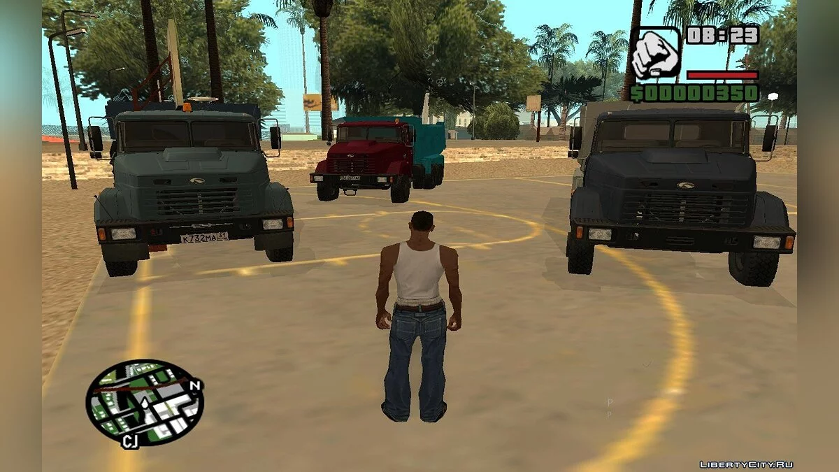 KrAZ-65055 / GTA San Andreas