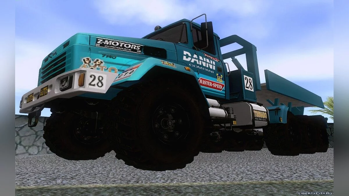 КрАЗ 7140H6 Триал / GTA San Andreas
