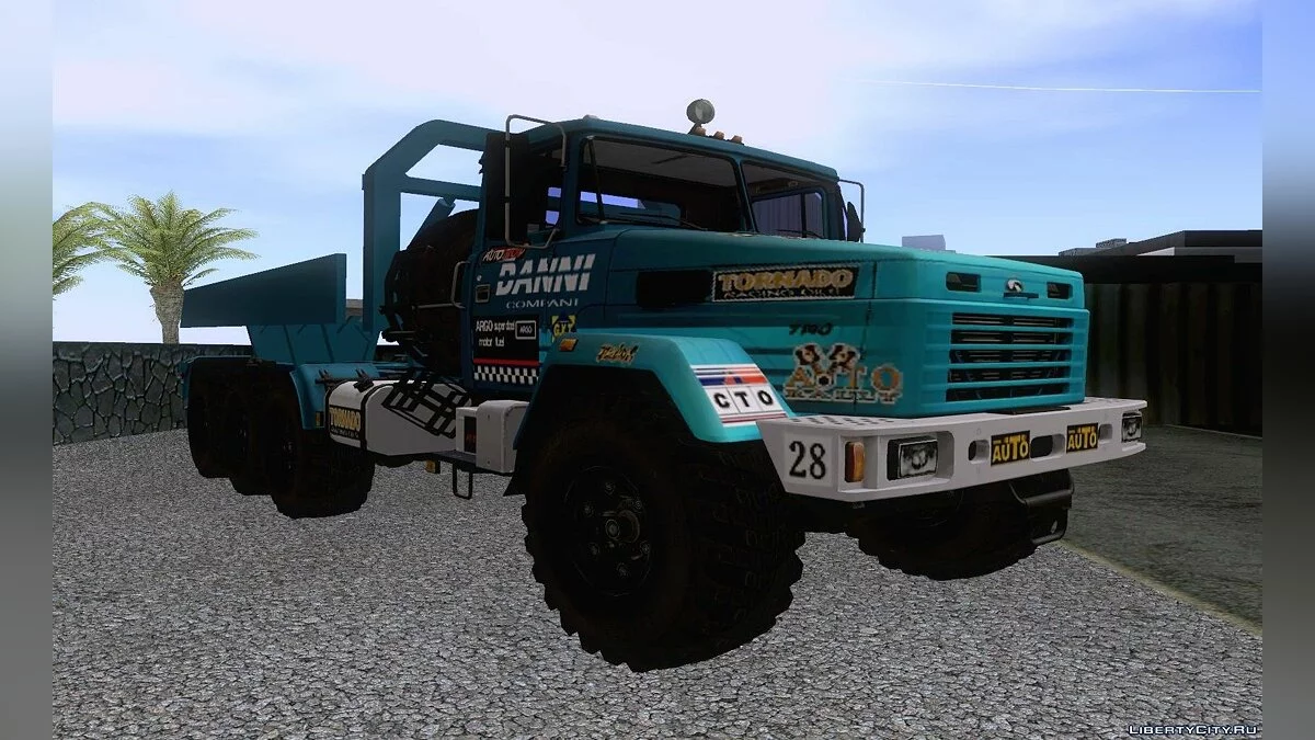 КрАЗ 7140H6 Триал / GTA San Andreas