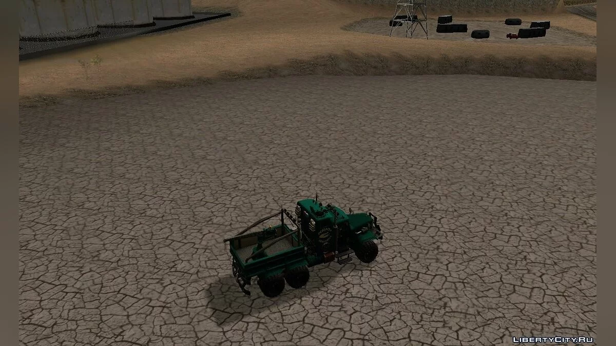 Kraz 255-B1 Крайній Крокодил / GTA San Andreas