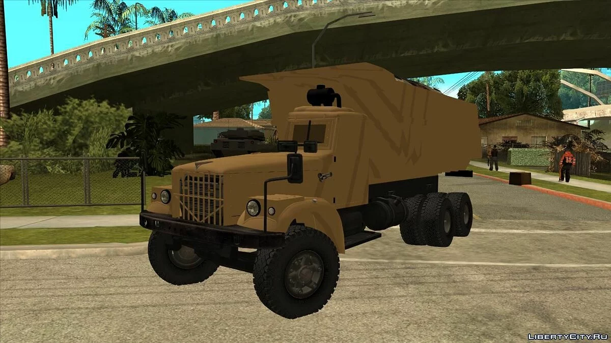 КрАЗ 256Б1-030 (Специальная версия ЧАЭС) / GTA San Andreas
