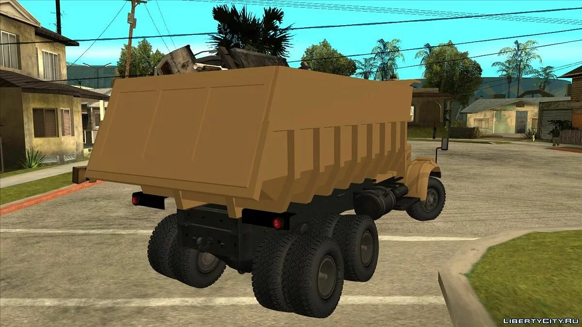 КрАЗ 256Б1-030 (Специальная версия ЧАЭС) / GTA San Andreas