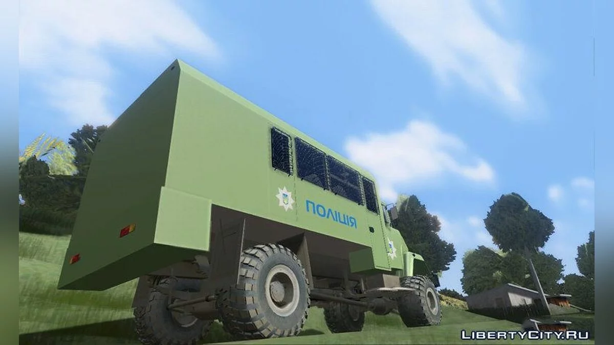 KRAZ - Ukraine Police / GTA San Andreas