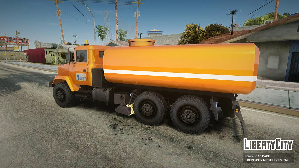 КрАЗ 6322 Поливомийний / GTA San Andreas