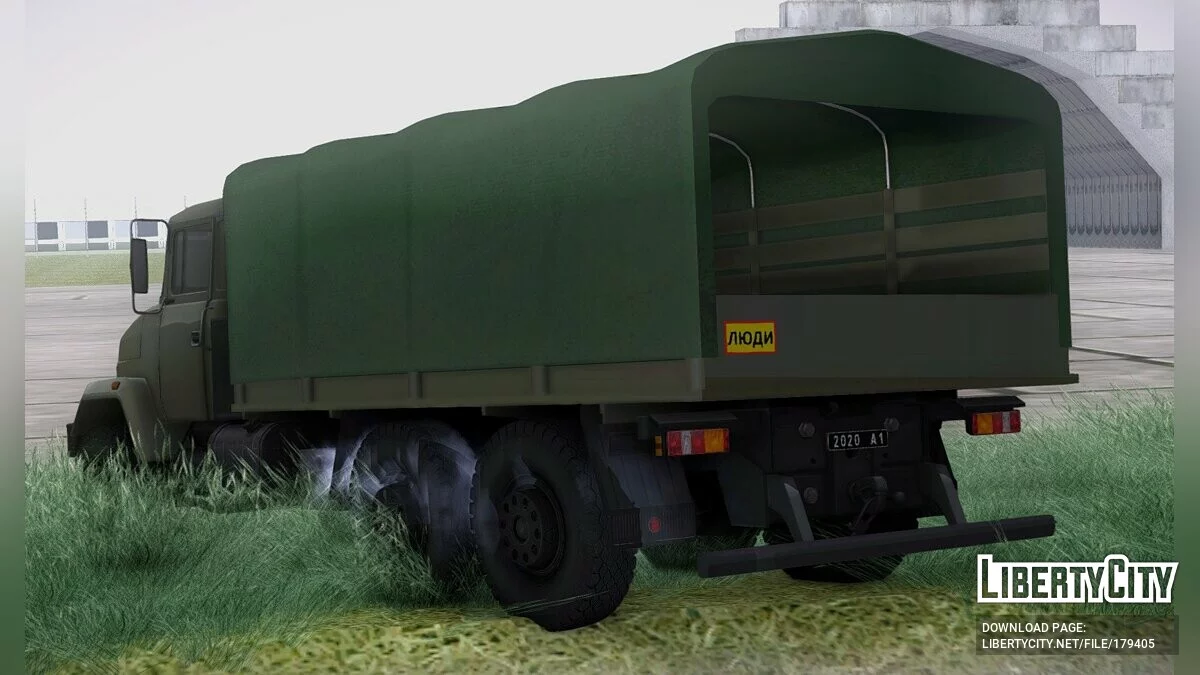 KrAZ 6322 ВСУ / GTA San Andreas