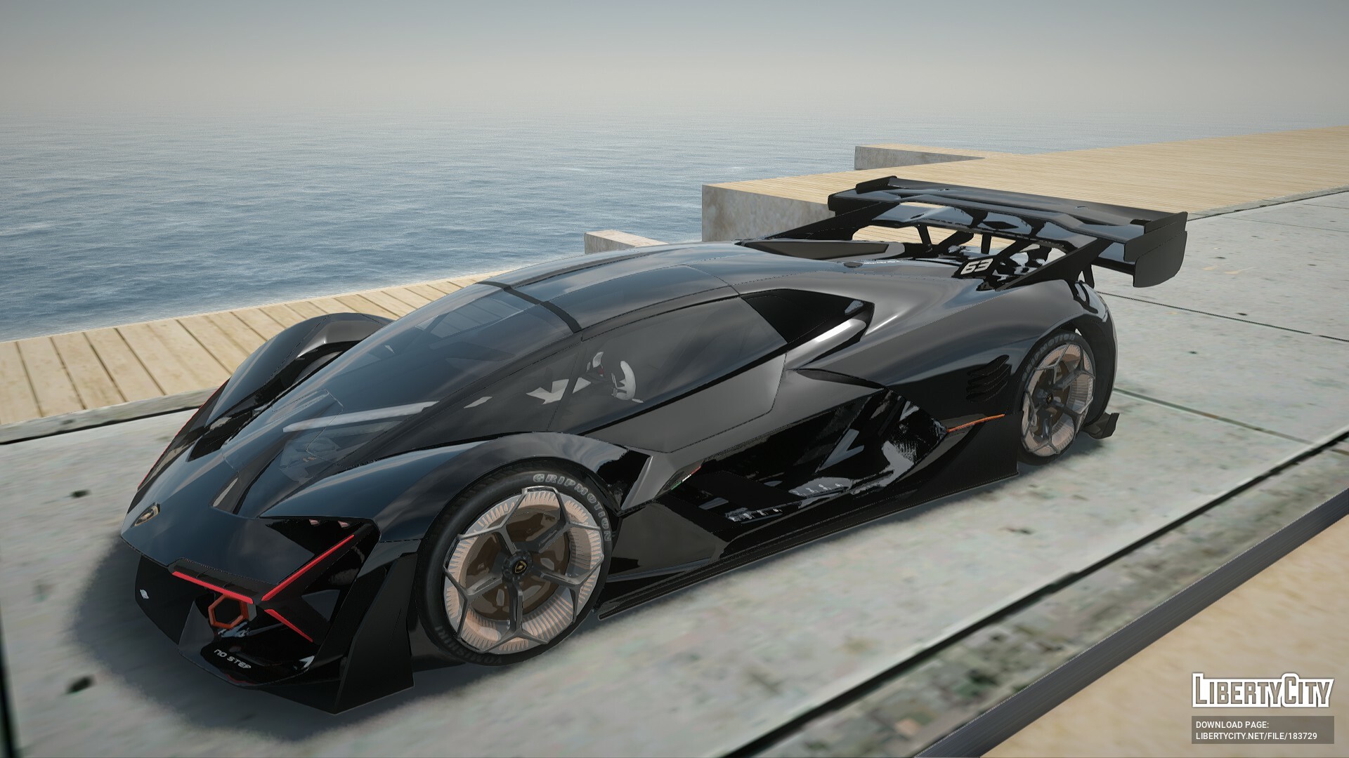 Download Lamborghini Terzo Millennio for GTA San Andreas
