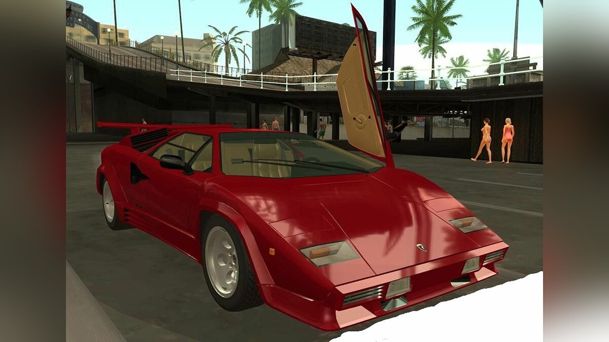 Download Lamborghini Countach LP500 QV 1988  for GTA San Andreas