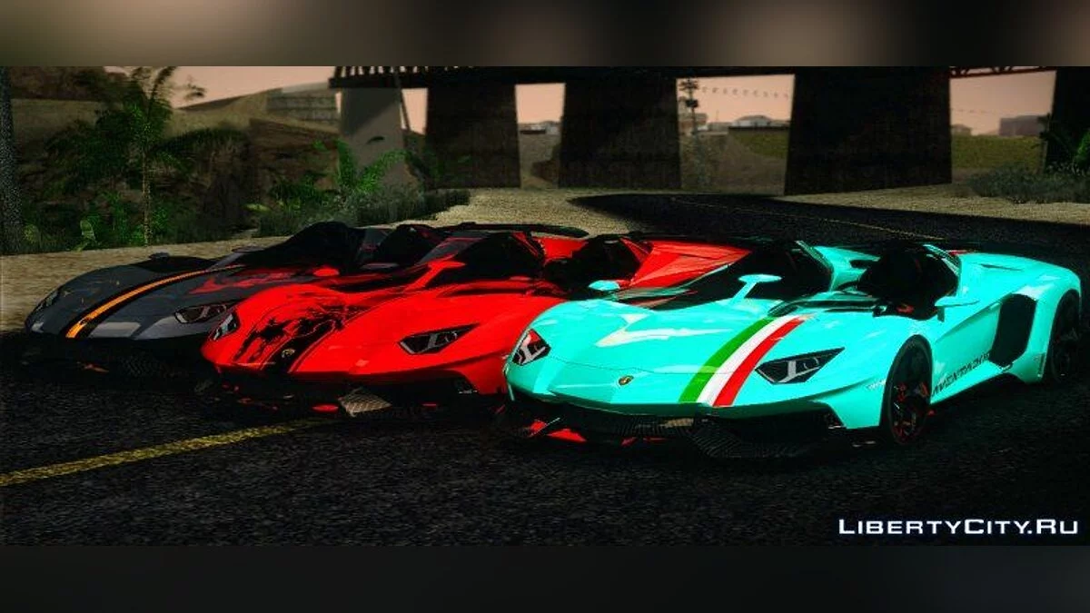 2012 Lamborghini Aventador J v2.0 / GTA San Andreas
