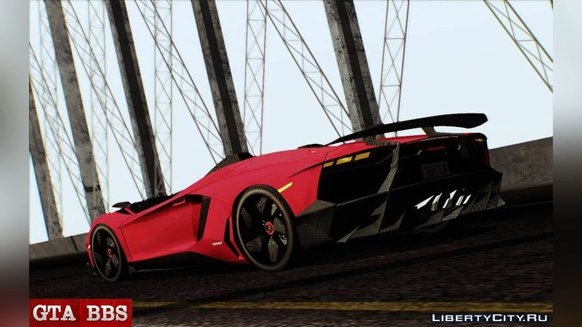 2012 Lamborghini Aventador J v2.0 / GTA San Andreas