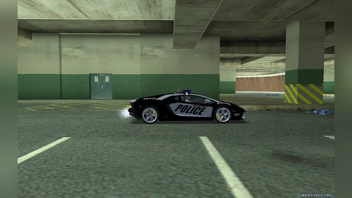 Lamborghini Aventador LP700-4 RCPD V1.0 de 2012 / GTA San Andreas