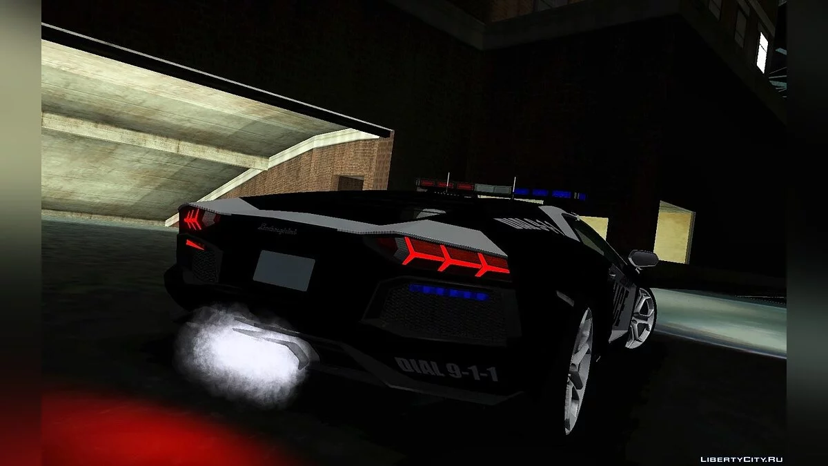 Lamborghini Aventador LP700-4 RCPD V1.0 de 2012 / GTA San Andreas