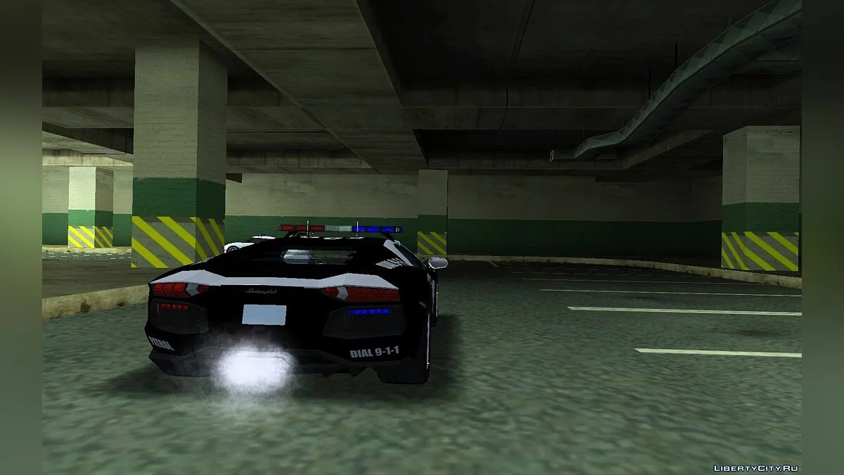 Lamborghini Aventador LP700-4 RCPD V1.0 de 2012 / GTA San Andreas