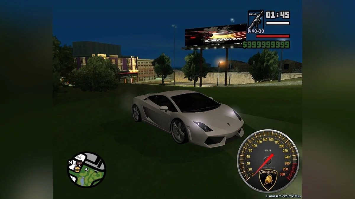 Lamborghini Gallardo LP-560-4 from NFS Undercover / GTA San Andreas