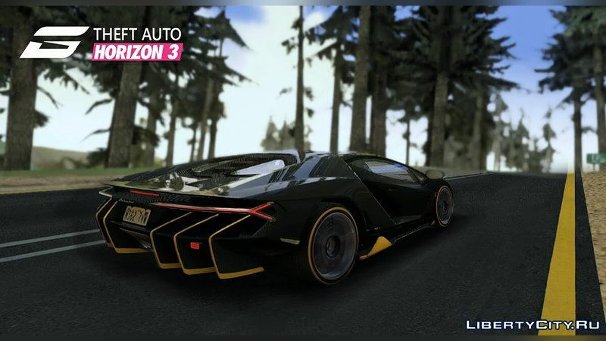 Lamborghini Centenario LP770-4 2017 / GTA San Andreas